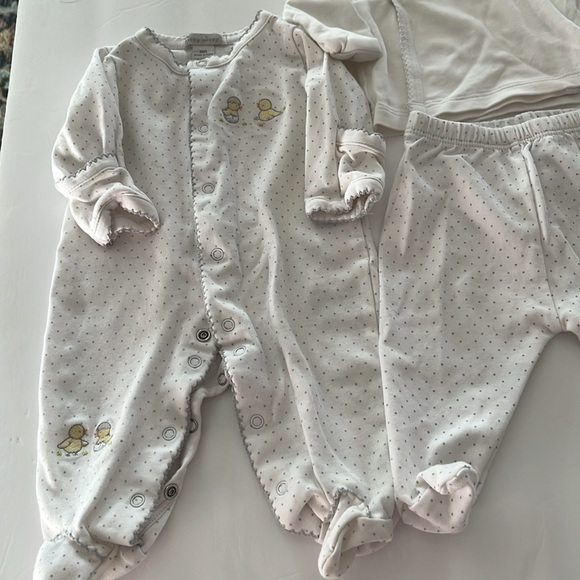 Kissy Kissy Set Footies Top And Pants 0-3m - Picture 6 of 7